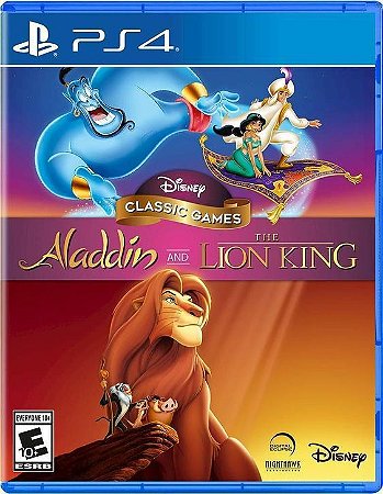 Disney Classic Games: Aladdin + Rei Leão - PS4
