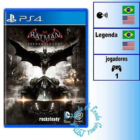 Batman Arkham Knight - PS4 - Novo