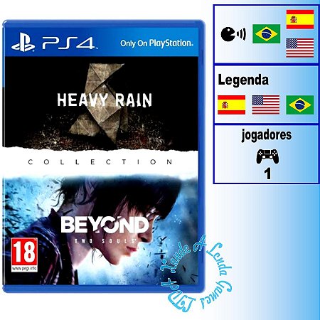 Heavy Rain and Beyond Two Souls Collection - PS4 - Novo