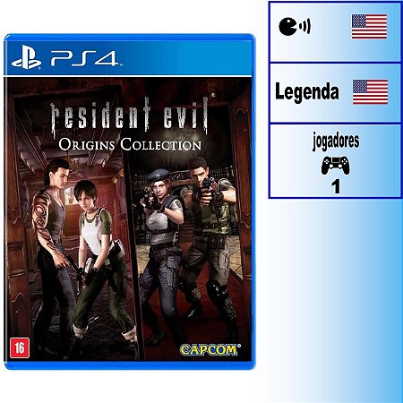 Resident Evil Origins Collection - PS4 - Novo