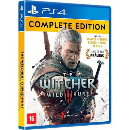 The Witcher III Wild Hunt Complete Edition Ps4 (Novo) (Jogo Mídia