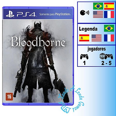 Bloodborne - PS4 - Novo