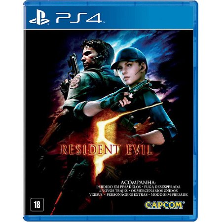 Resident Evil 5 - PS4  - Novo