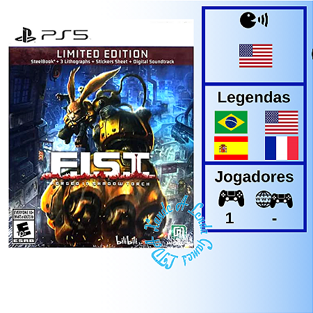 F.I.S.T. Forged in Shadow Torch Limited Edition - PS5 [EUA]