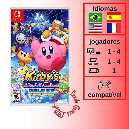 Kirby's Return to Dream Land Deluxe - SWITCH [EUA]