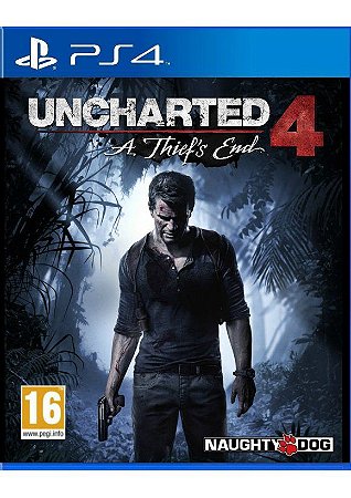 Uncharted 4 A Thief's End - PS4 - Usado