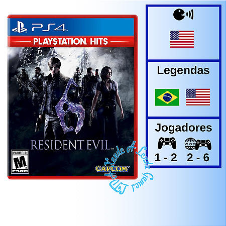 Resident Evil 6 (PlayStation Hits) PS4 [EUA]