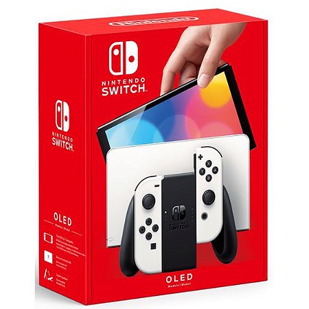 Console Nintendo Switch OLED Branco (Nacional)