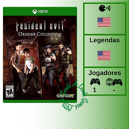 Resident Evil Origins Collection - XBOX ONE [EUA]