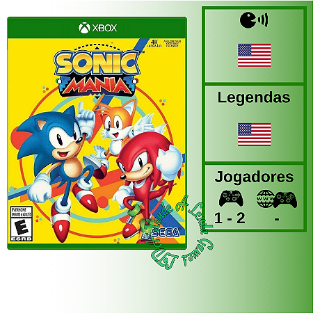 Sonic Mania - DE VOLTA AOS ANOS 90 no Xbox One 