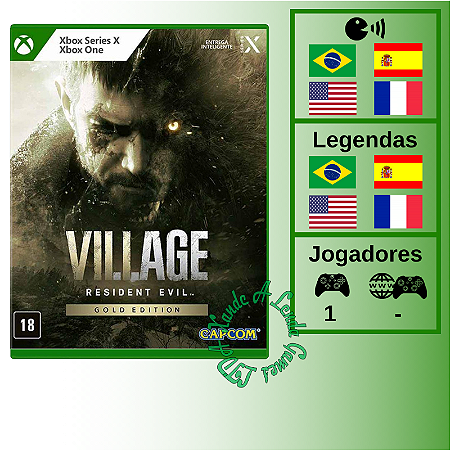Resident Evil 8 Village Gold Edition - XBOX ONE / XBOX SERIES X