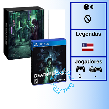 Death Mark Limited Edition - PS4 [EUA]