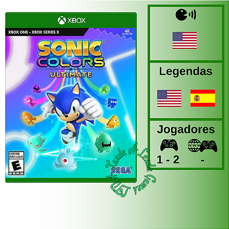 Sonic Colors Ultimate - XBOX ONE / XBOX SERIES X [EUA]