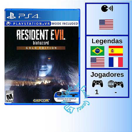 Resident Evil 7 Biohazard Gold Edition - PS4 [EUA]