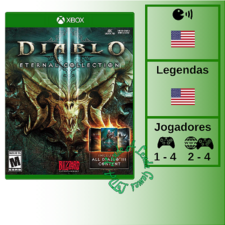 Diablo III: Eternal Collection - XBOX ONE [EUA]