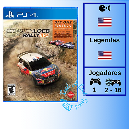 Sebastien Loeb Rally EVO - PS4 [EUA]