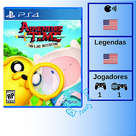 Jogo Adventure Time: Finn and Jake Investigations - Ps4