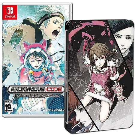 Anonymous Code Steelbook Launch Edition - SWITCH [EUA]