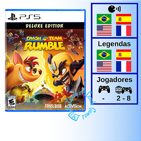 Crash Team Rumble Deluxe Edition - PS5 [EUA]