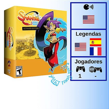 Shantae Half Genie Hero Ultimate Edition Collector's Edition - PS5 [EUA]