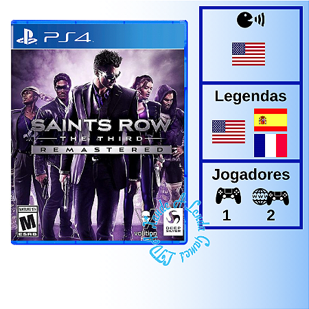 Saints Row The Third The Full Package - PS4 [EUA]