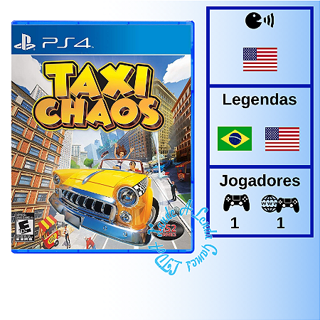 Taxi Chaos - PS4 [EUA]