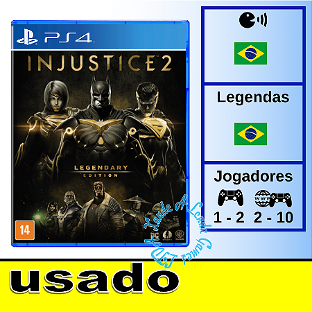 Injustice 2 Legendary Edition - PS4 - Usado