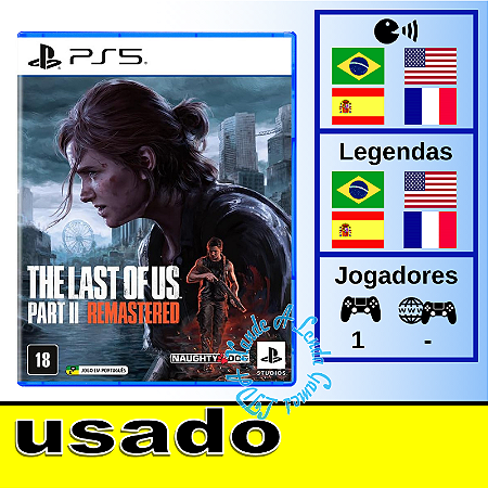 The Last of Us Part II Remastered - PS5 - Usado