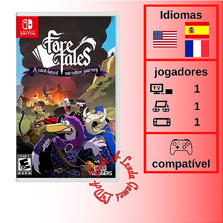Foretales A Card-based Narrative Journey - SWITCH [EUA]