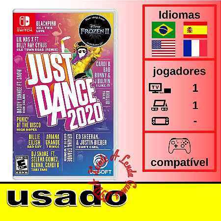 Just Dance 2020 - SWITCH [EUA] Usado