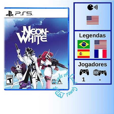 Neon White - PS5 [EUA]