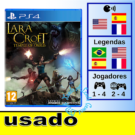 Lara Croft and the Temple of Osiris - PS4 [EUROPA] Usado