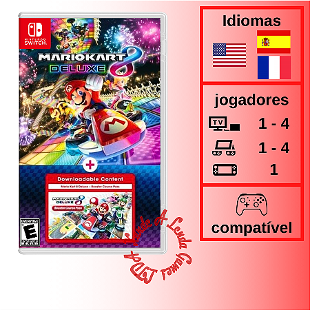 Mario Kart 8 Deluxe + Booster Course Pass DLC - SWITCH [EUA]