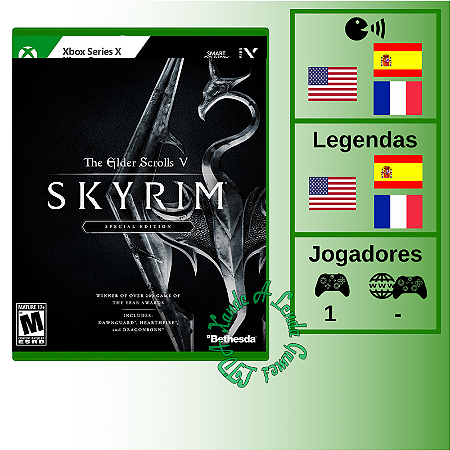 The Elder Scrolls V Skyrim Special Edition - XBOX ONE [EUA]