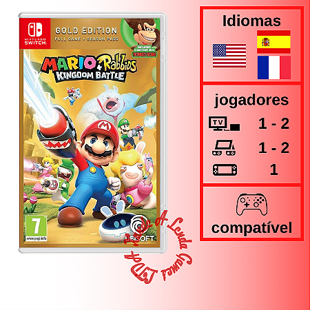 Mario + Rabbids Kingdom Battle Gold Edition - SWITCH [EUROPA]