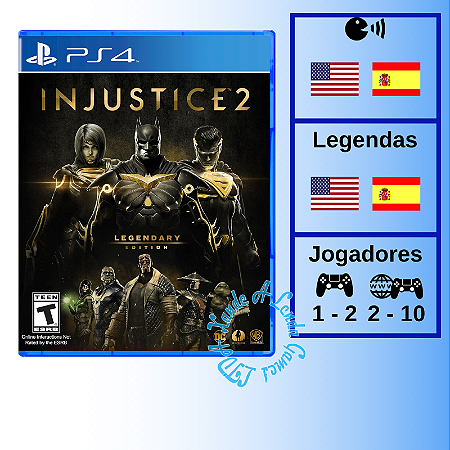 Injustice 2 Legendary Edition - PS4 [EUA]