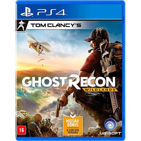 Tom Clancy's Ghost Recon Wildlands - PS4 - Novo