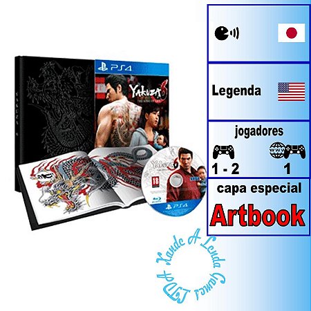 Yakuza 6: The Song of Life Essence of Art Edition - PS4 - Novo