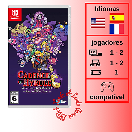 Cadence of Hyrule: Crypt of the Necrodancer featuring The Legend of Zelda - SWITCH [EUA]