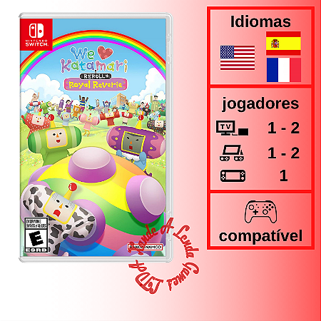 We Love Katamari REROLL + Royal Reverie - SWITCH [EUA]