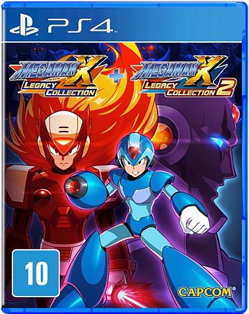 Mega Man X Legacy Collection 1 + 2 - PS4 - Novo