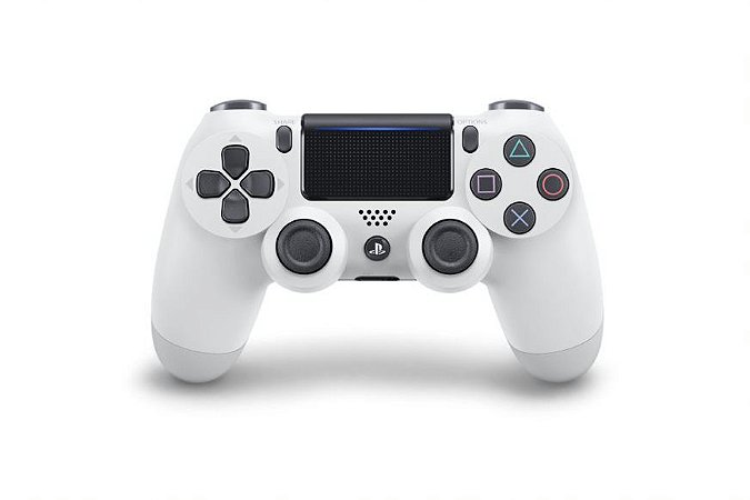 Controle Dualshock 4 - PS4 - Novo - Branca (Glacier White)