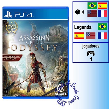 Assassin's Creed Odyssey Edição Limitada - PS4 - Novo