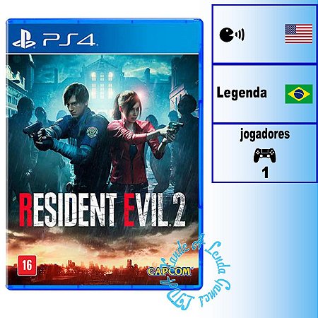Resident Evil 2 - PS4 - Novo