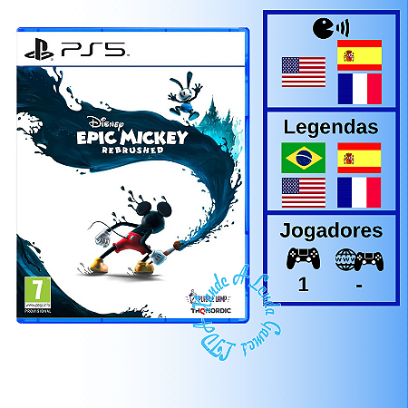 Disney Epic Mickey Rebrushed - PS5 [EUROPA]