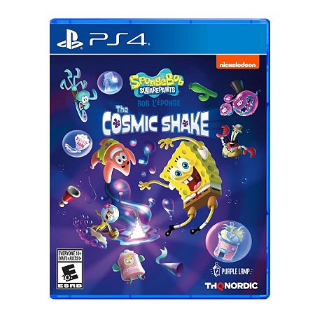 Spongebob Squarepants The Cosmic Shake - PS4 [EUA]