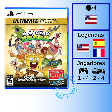 Nickelodeon All Star Brawl Ultimate Edition - PS5 [EUA]