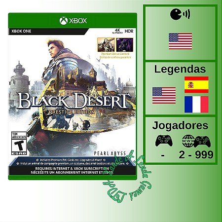 Black Desert Prestige Edition - XBOX ONE [EUA]