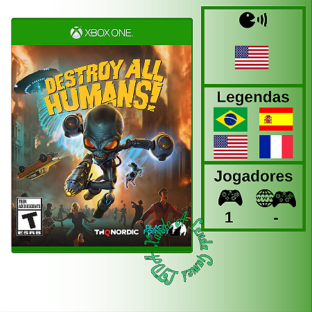 Destroy All Humans! - XBOX ONE [EUA]