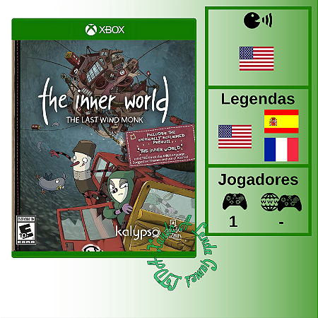 The Inner World The Last Wind Monk - XBOX ONE [EUA]